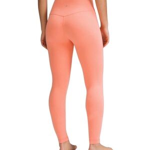 Lululemon Align II legging pant 25” size 8 rustic coral